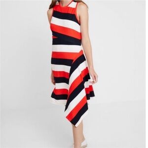 Striped Sleeveless Dress